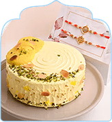 Rakhi With Cake